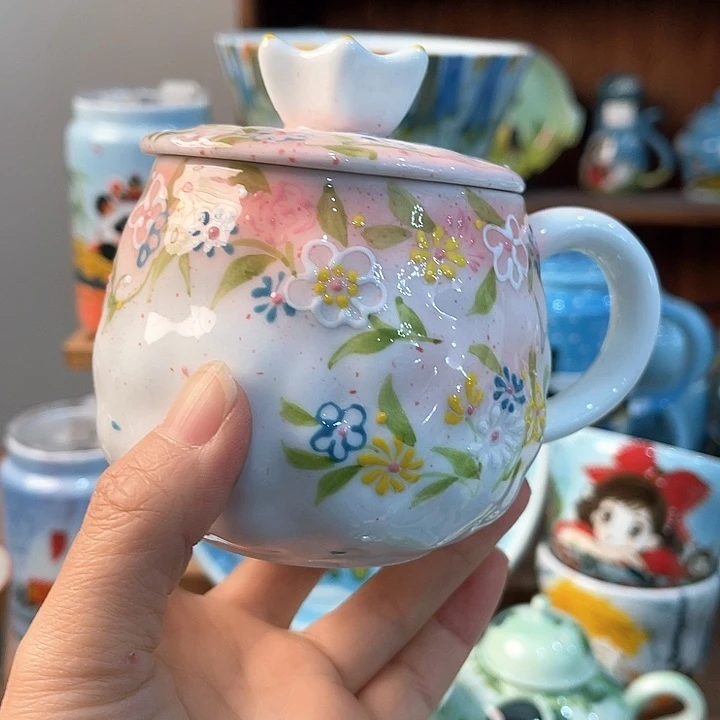 陶景德镇釉下手绘陶瓷