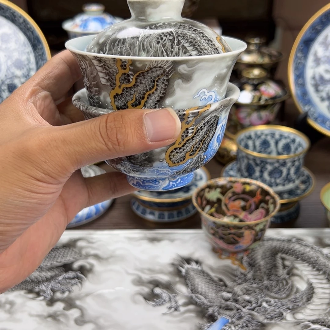 A***歌景德镇手工手绘陶瓷