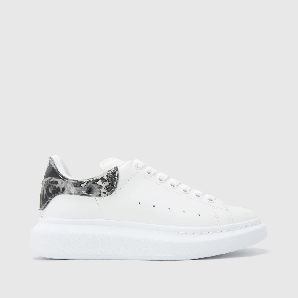 ALEXANDER MCQUEEN麦昆牛皮圆头男运动休闲鞋板鞋794987WIFT59071