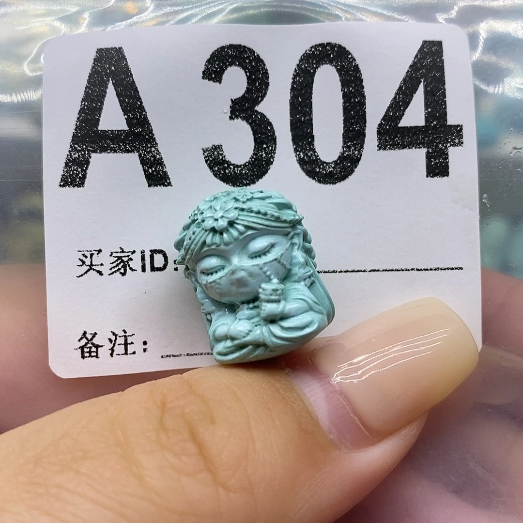 未镶嵌绿松石绿松石配饰定制