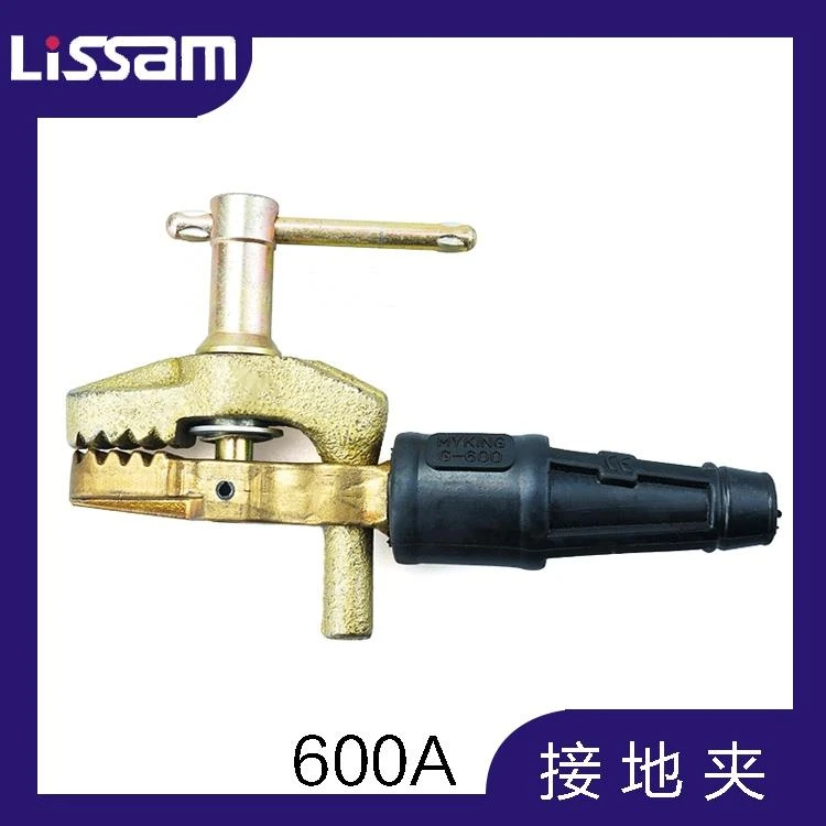 重型全铜600A接地搭铁钳接线夹接地夹电焊夹气保焊氩弧焊钳地线ry