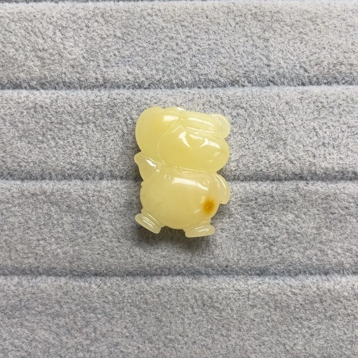 裸石琥珀未镶嵌天然蜜蜡配件
