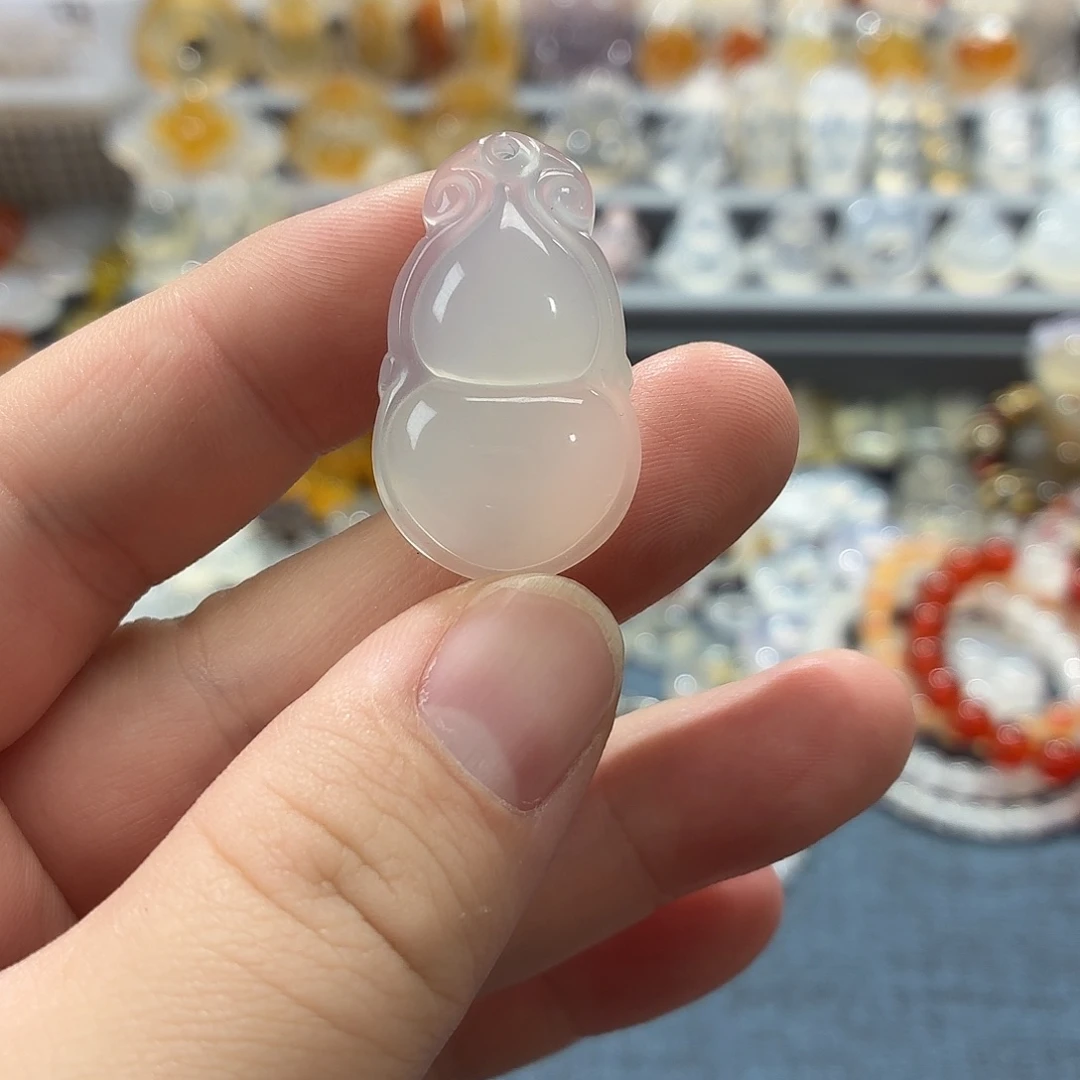 玛瑙/玉髓未镶嵌吊坠(不含链)