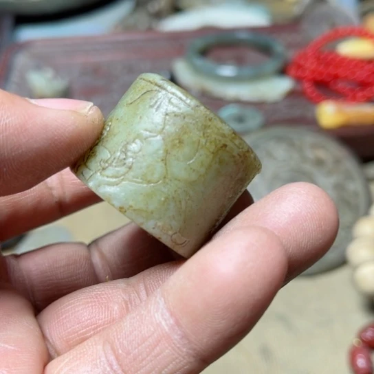 和田玉（糖玉）颈饰未镶嵌捣*鬼