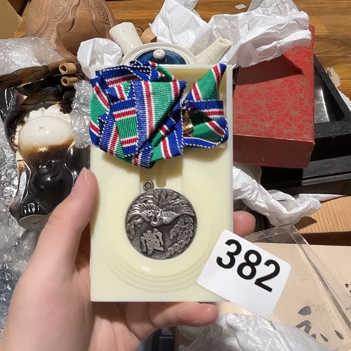 瓷片呀工艺品摆件瓷器摆件正能量