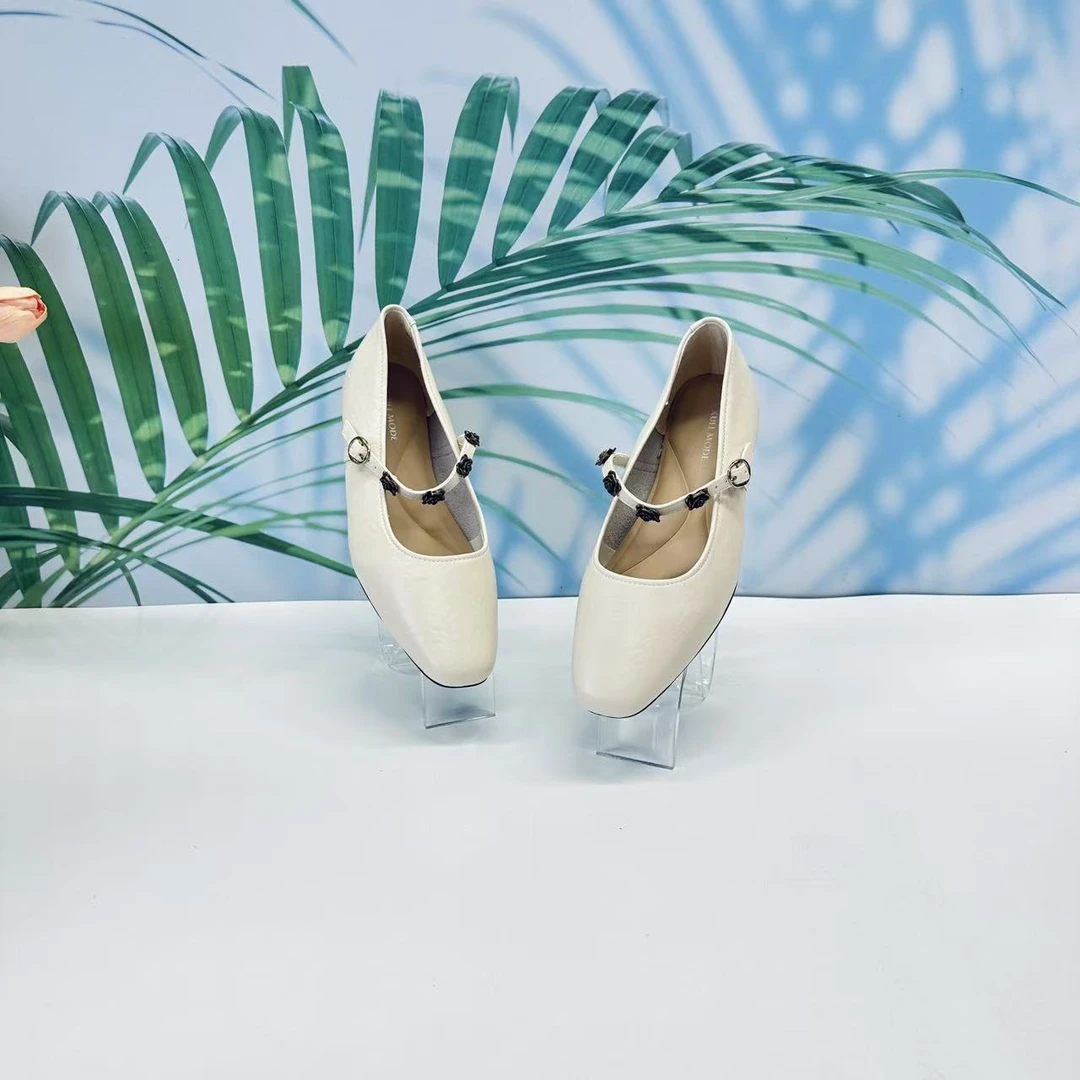 小强家女鞋   小香风玛丽珍浅口单鞋女（Q53-41-2）（601515005428）