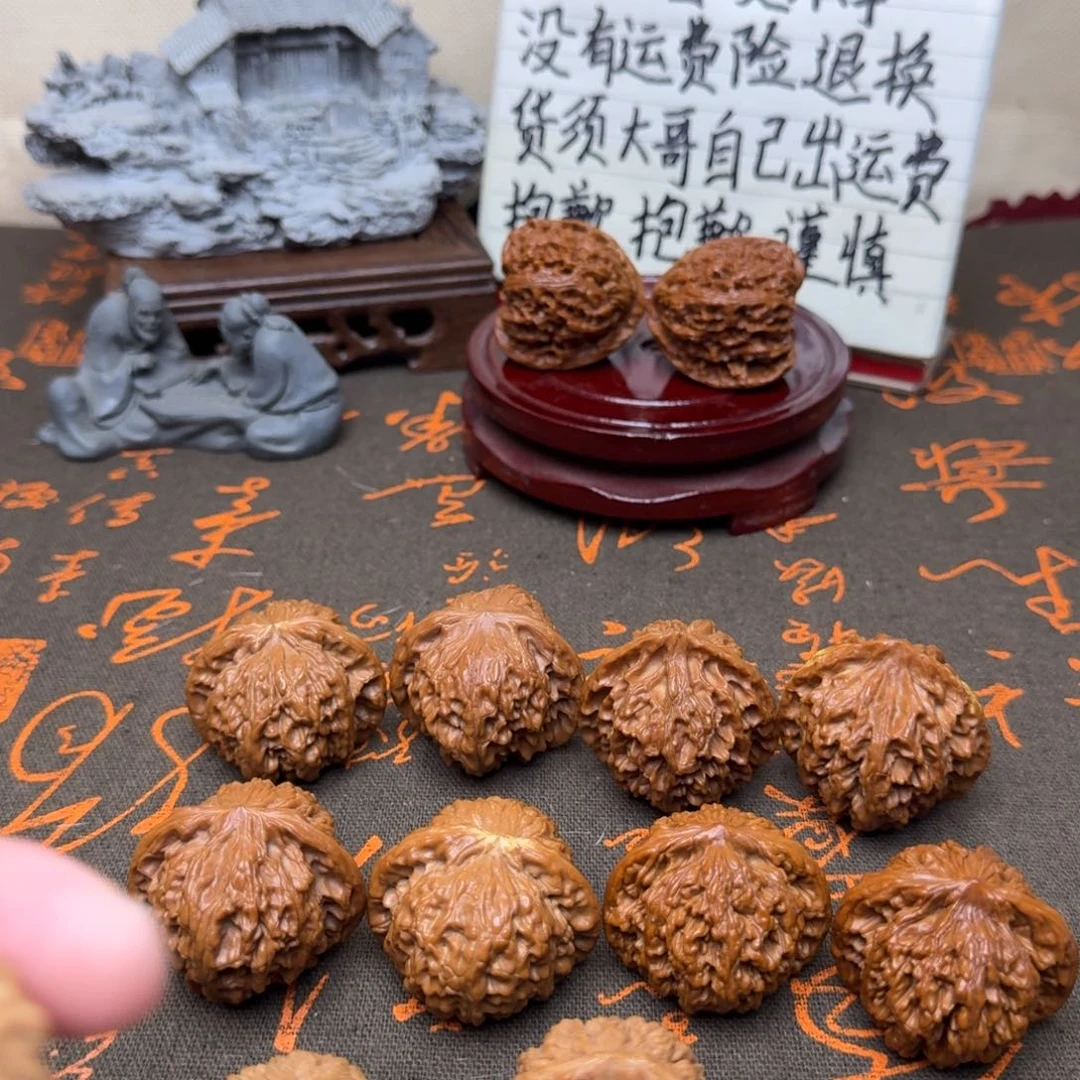 超***鹿核桃手串/手链文玩核桃麻核桃宫灯