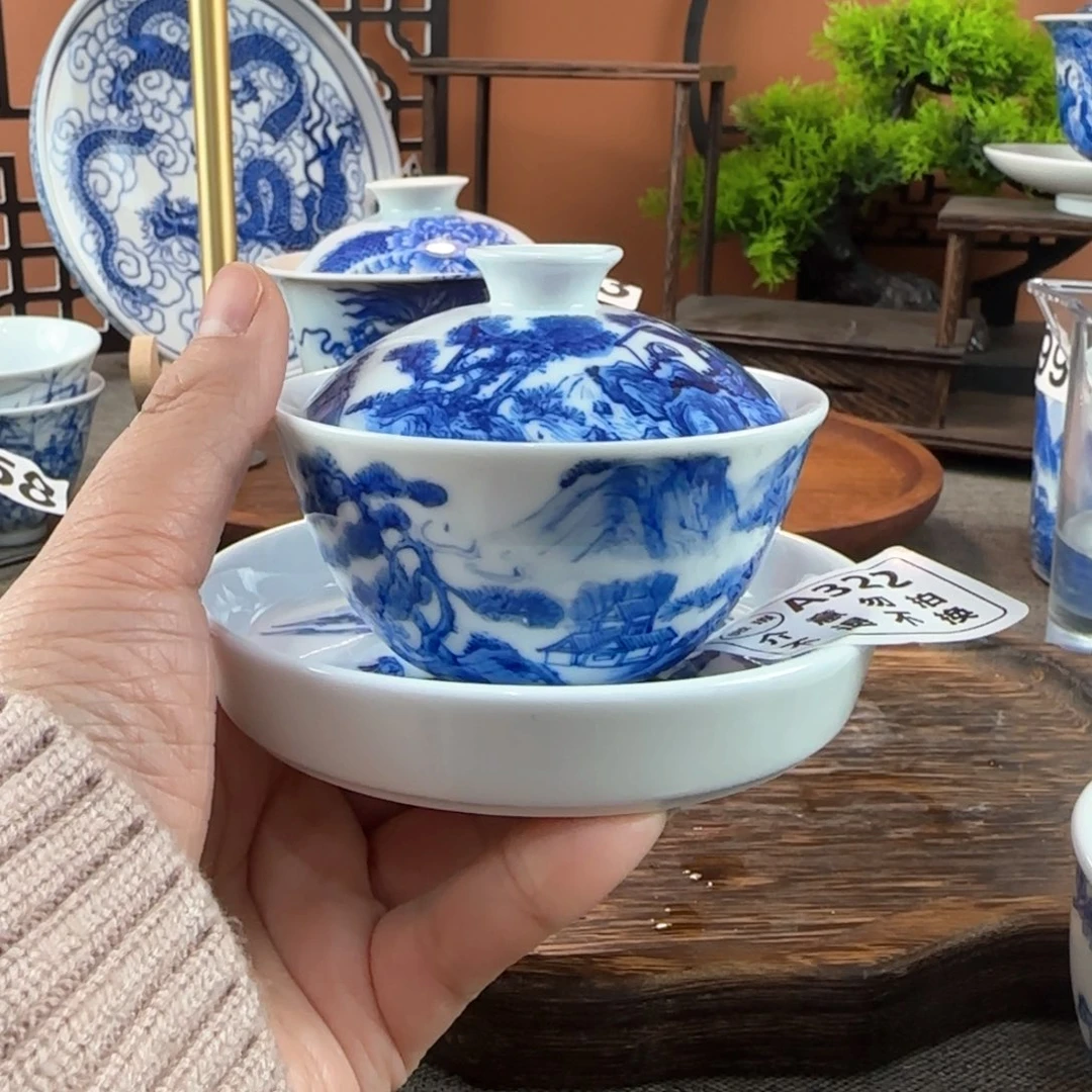 景德镇陶瓷手绘茶器322
