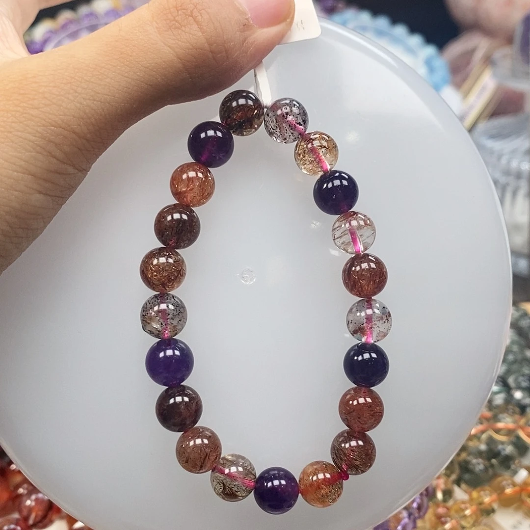 未镶嵌手链水晶超七