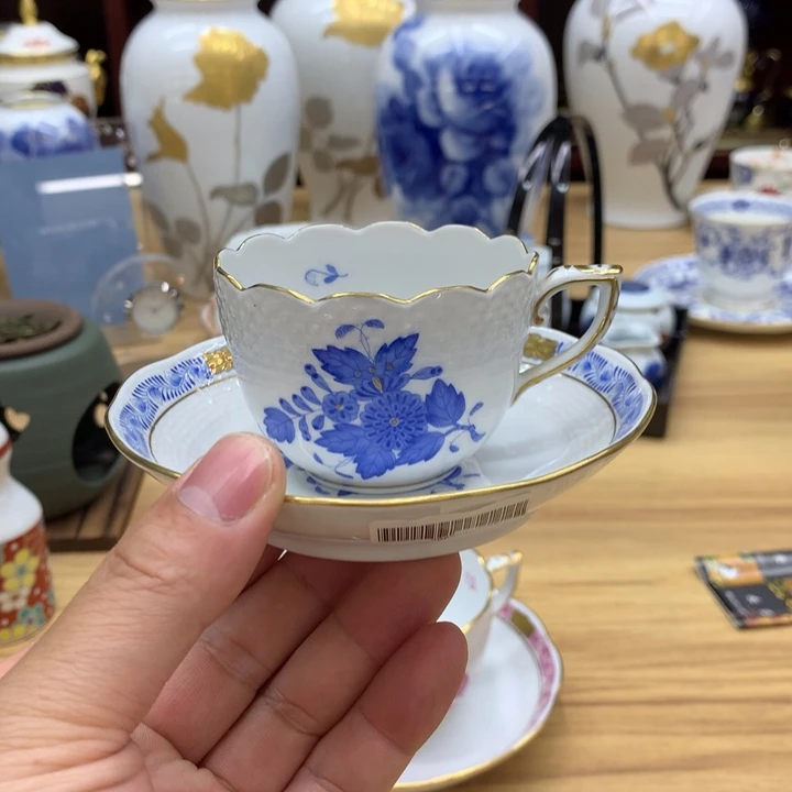 摆件五****半青子海外瓷器保真