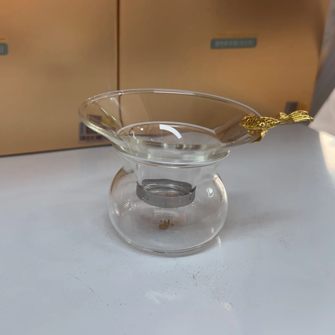 禾器金鱼不锈钢茶漏