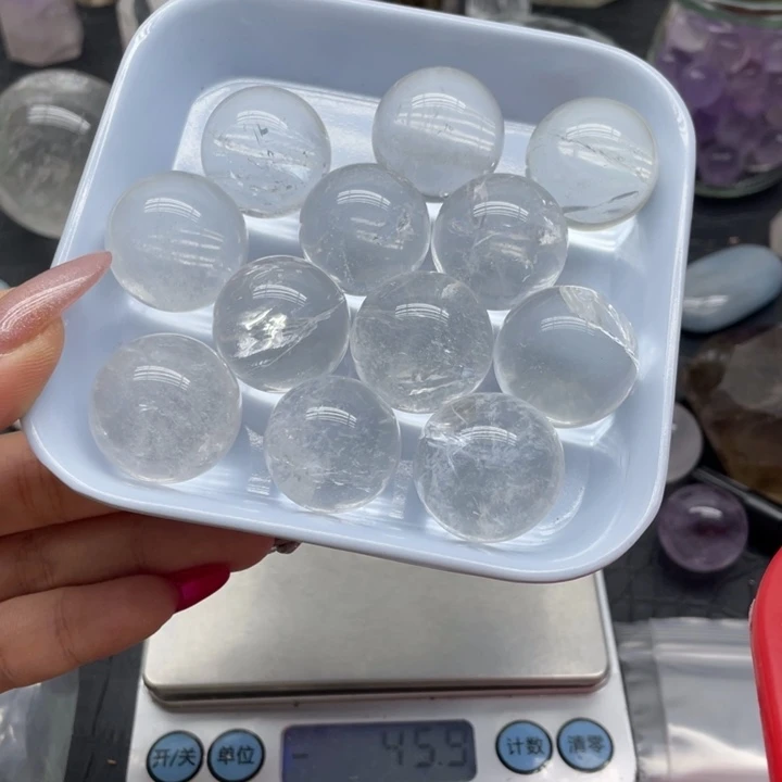 水晶29未镶嵌小****圆天然水晶