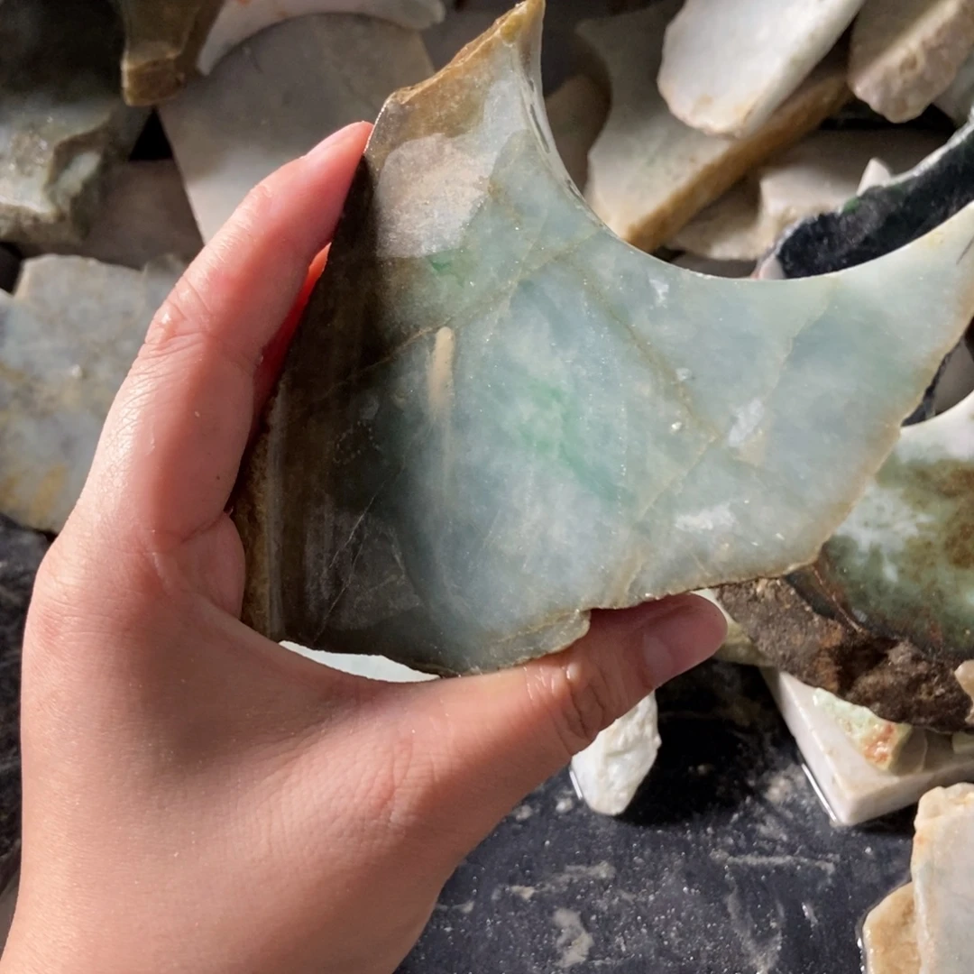 未镶嵌挂件翡翠天然翡翠