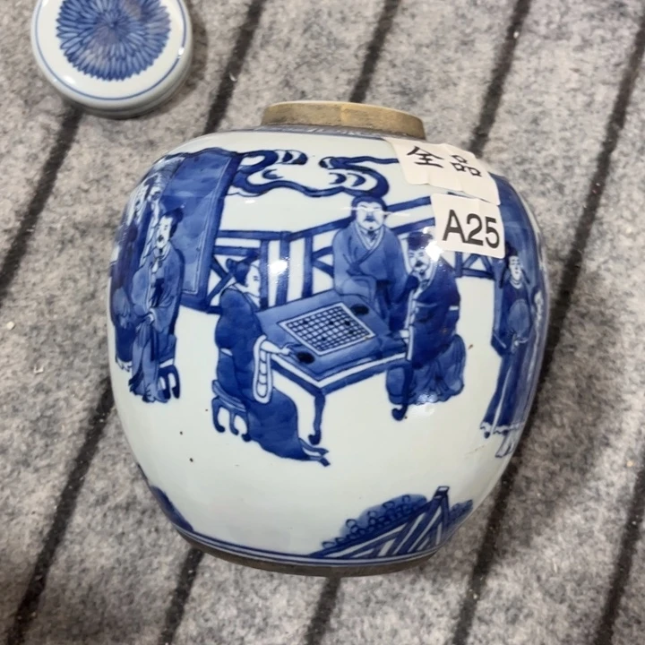 回***事陶摆件景德镇陶瓷艺术品