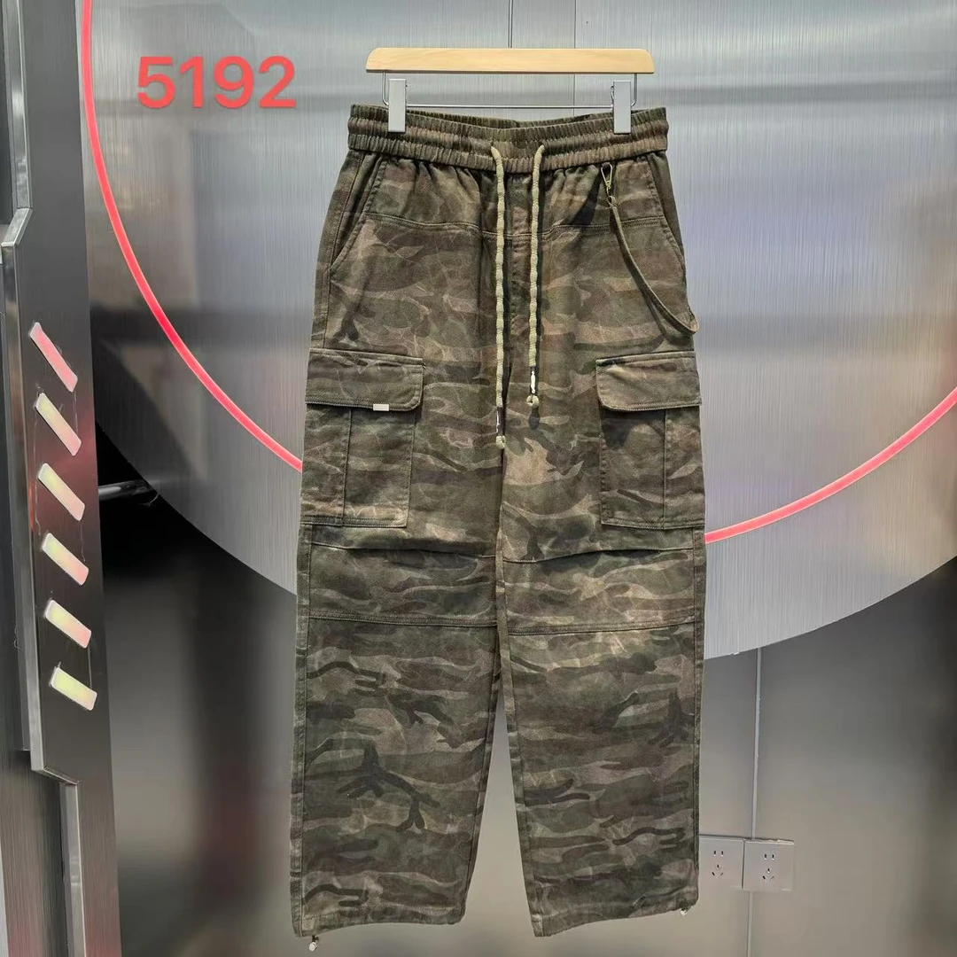 【71不加绒】YLK-5192-广州UUS-潮牌撤柜长裤男女同款--