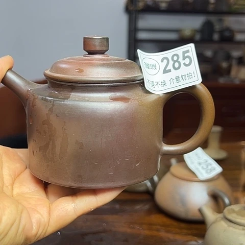 戬谷龙窑柴烧茶壶285