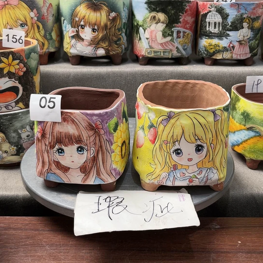 紫砂花盆小**。瑕疵福利