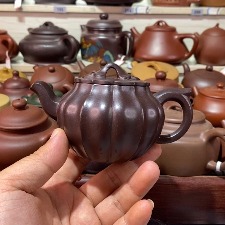 茶壶紫砂茗****馆精工制作