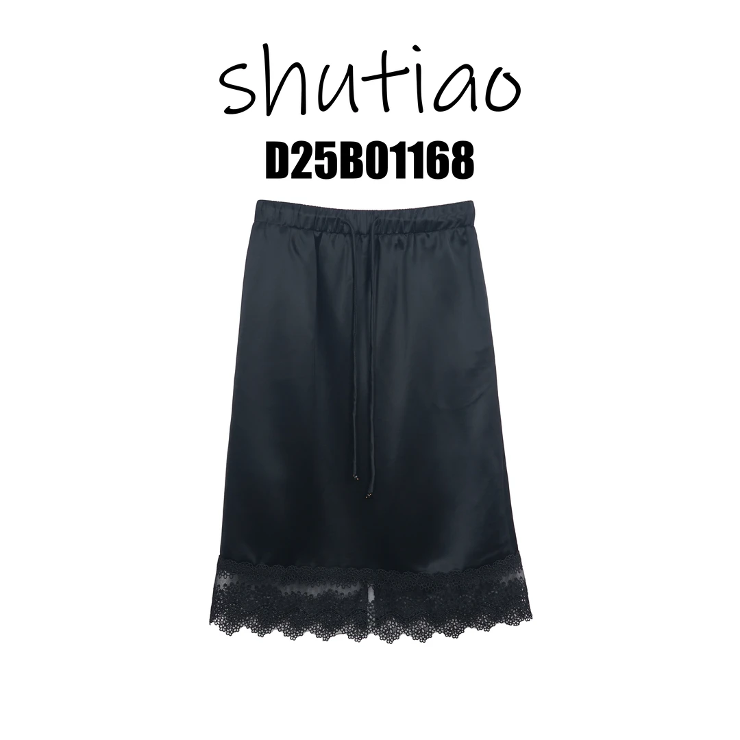 【SHUTIAO】2025夏季：新款小众设计款裙子D25B01168