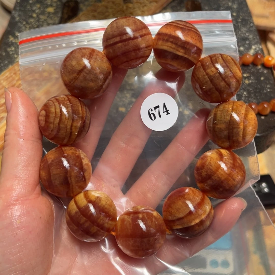 松木（琥珀木）手串/手链盖*674号2.5