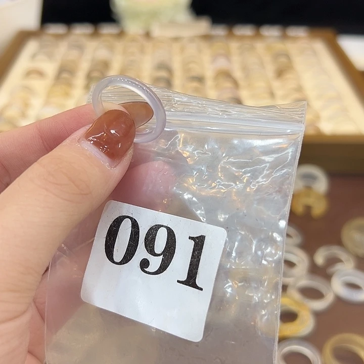 玛瑙/玉髓合金戒指91港17