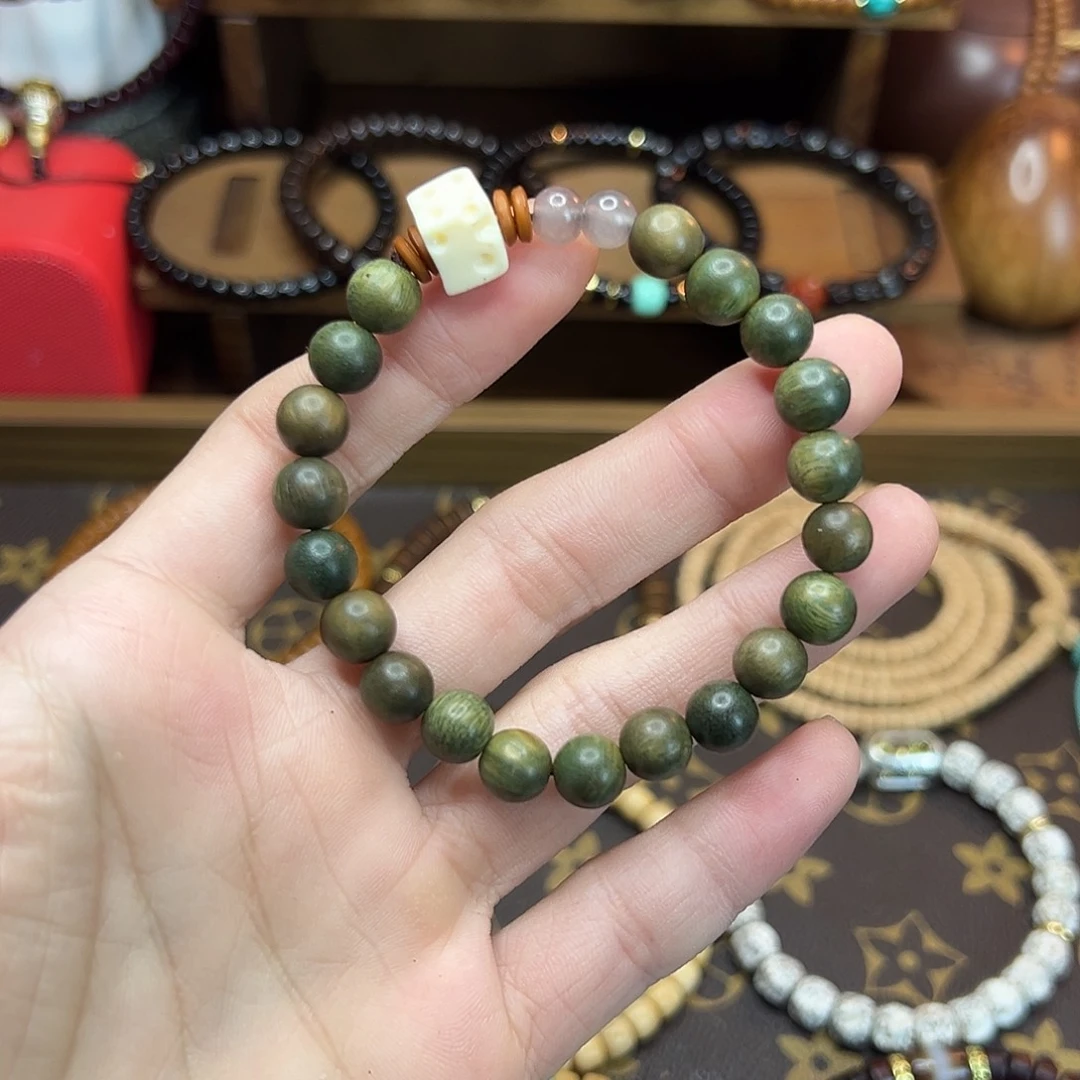 维腊木（绿檀）手串/手链