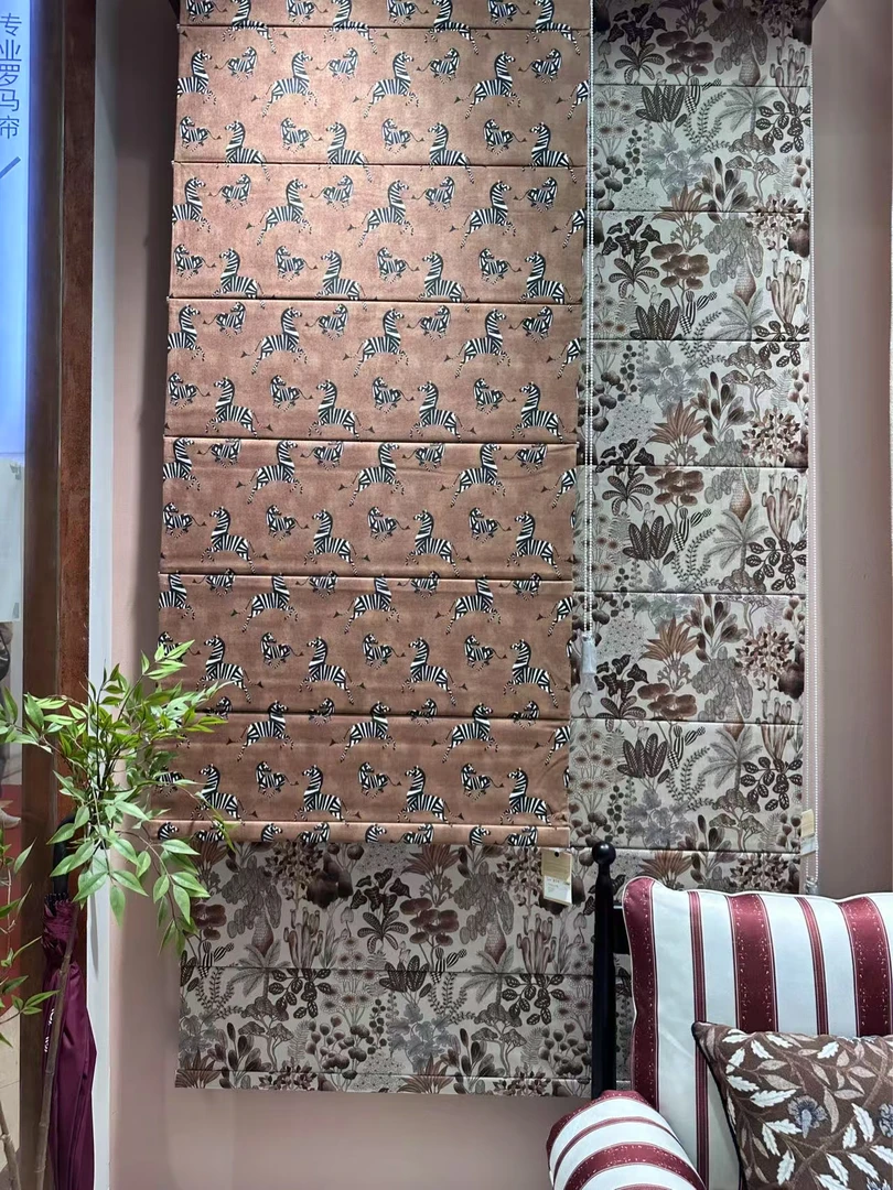 宜禾高端罗马帘版本押金 288返单抵百分之十配1.5平样品任选