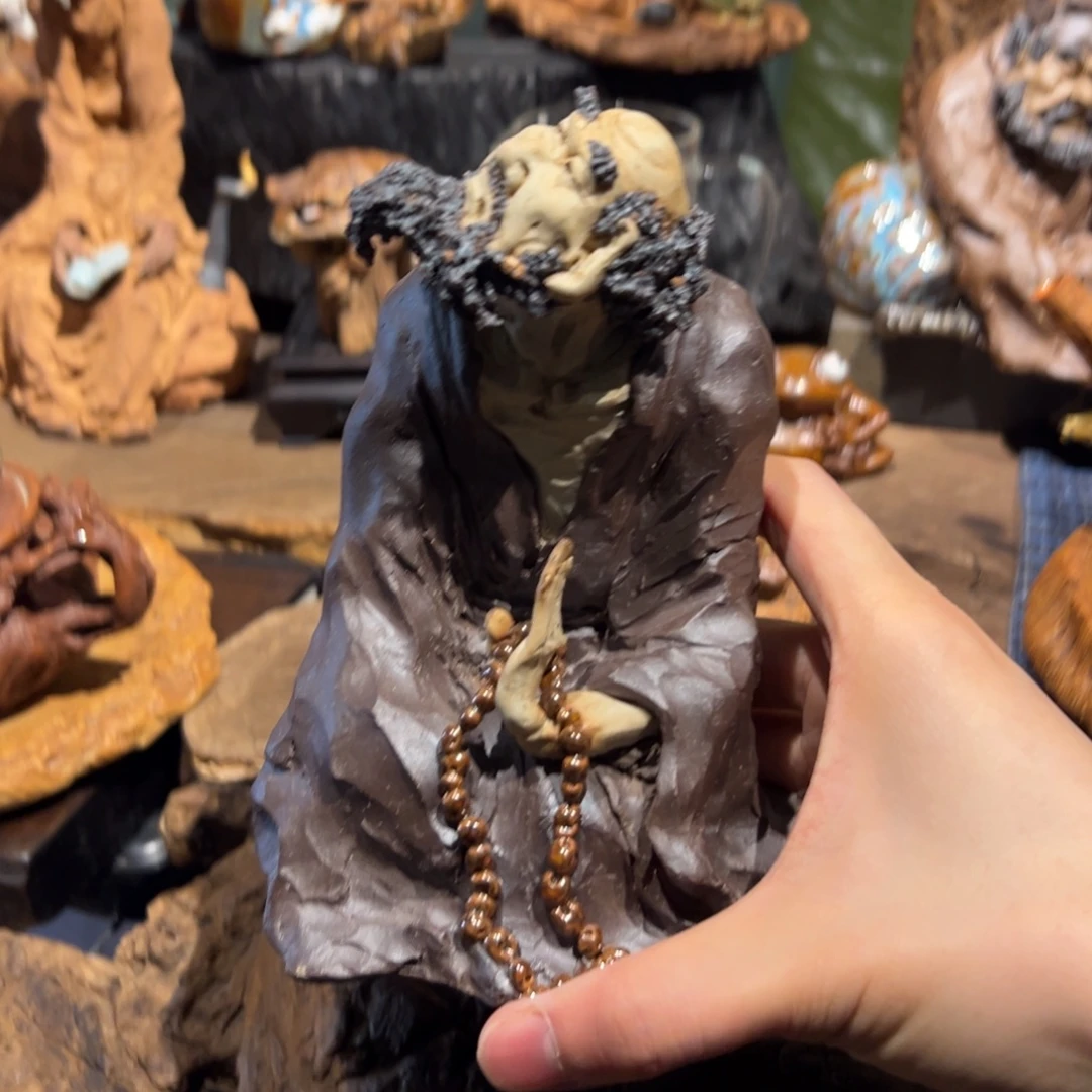 达摩人物摆件一物一件