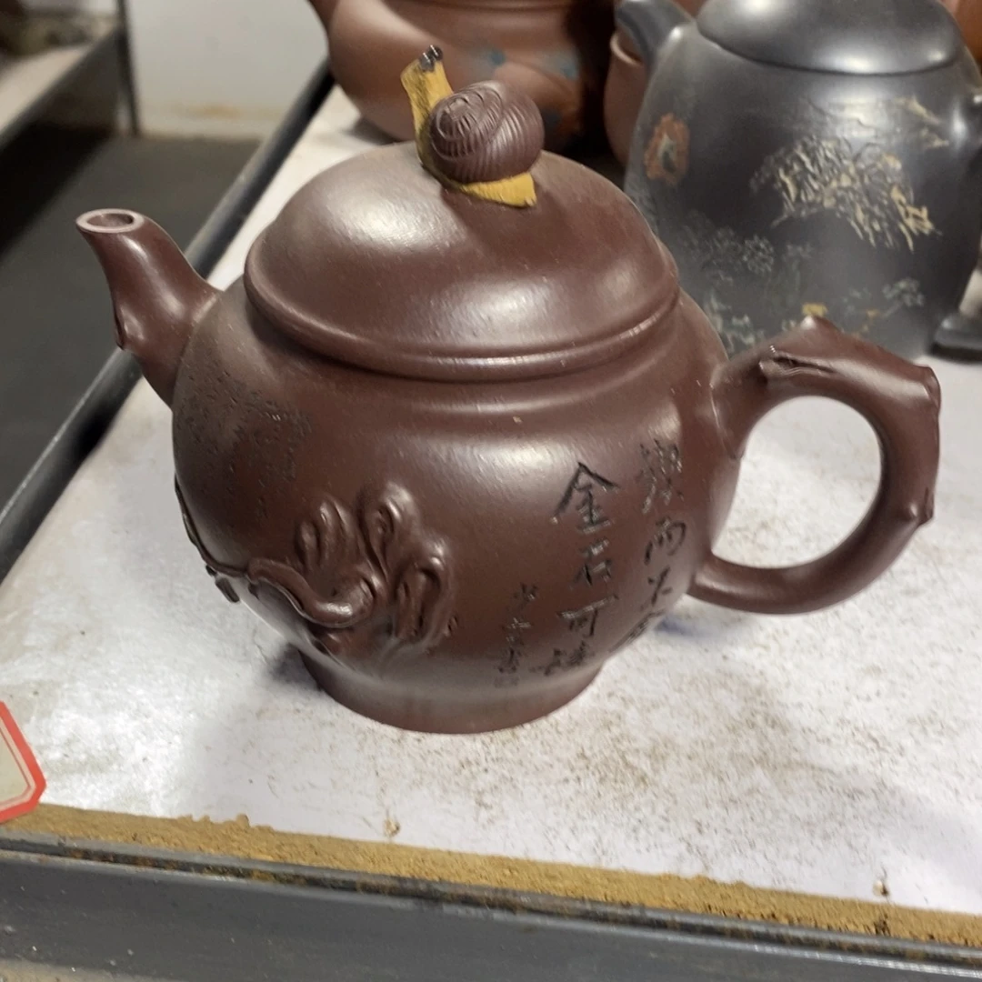 紫砂茶壶原矿手工5