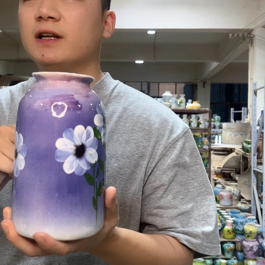 陶瓷手工手绘到手一个 27-6