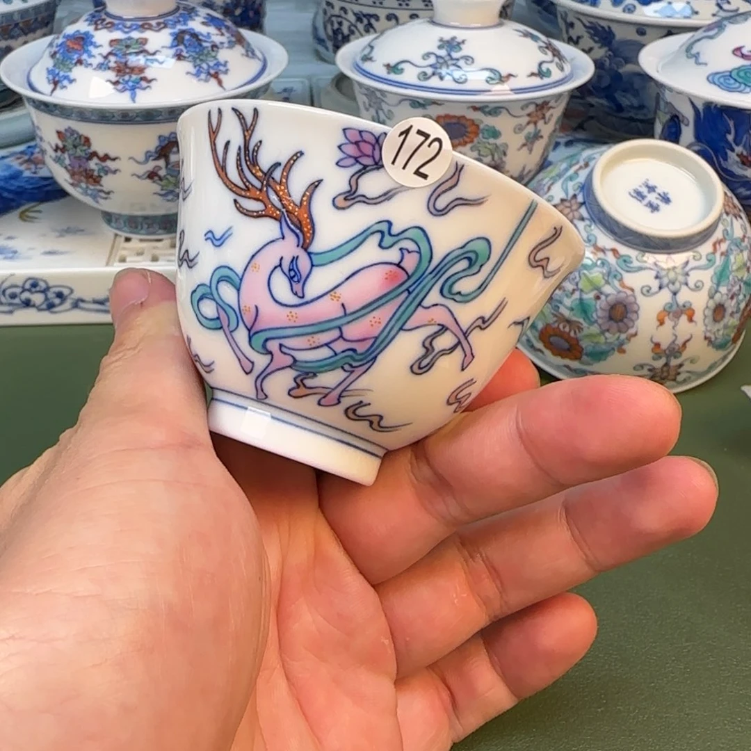 彦祖纯手工手工手绘茶具172