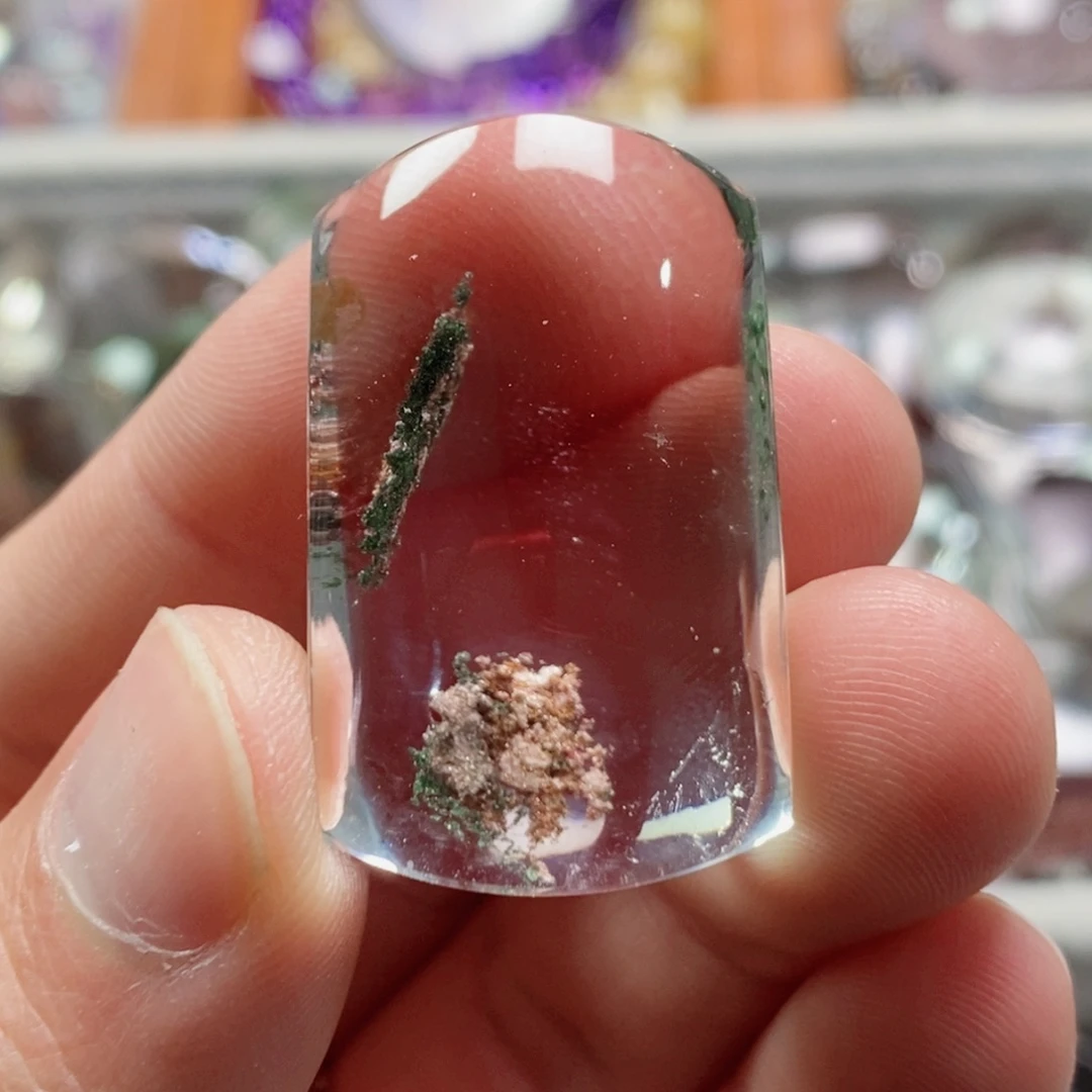 水晶未镶嵌吊坠(不含链)