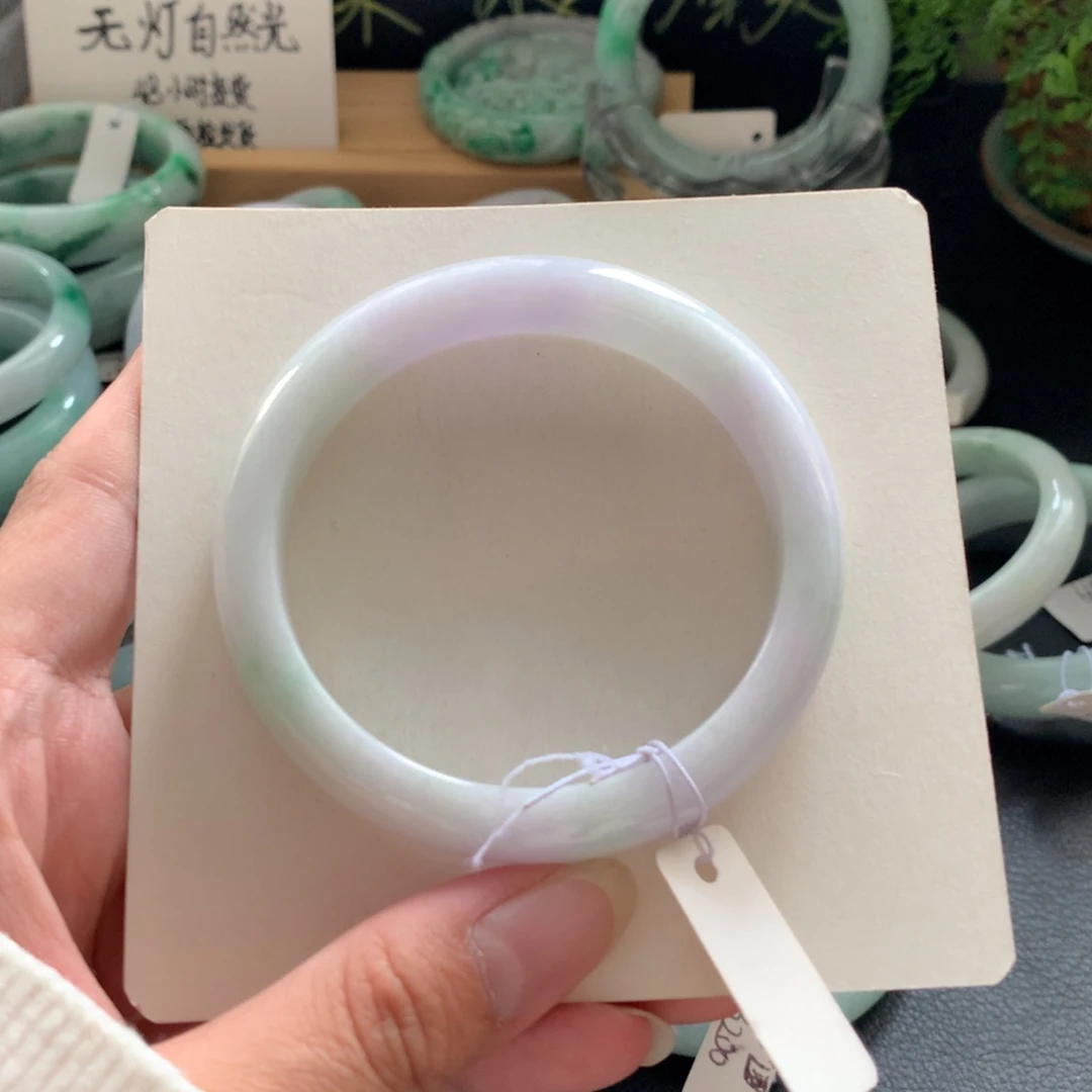 翡翠未镶嵌手镯15号48小时鉴赏期