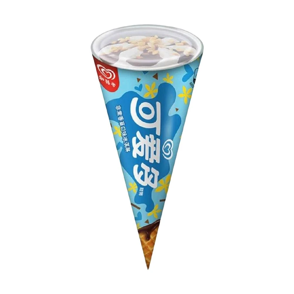 (3支)和路雪可爱多非常香草口味甜筒冰淇淋67g/个雪糕同城配