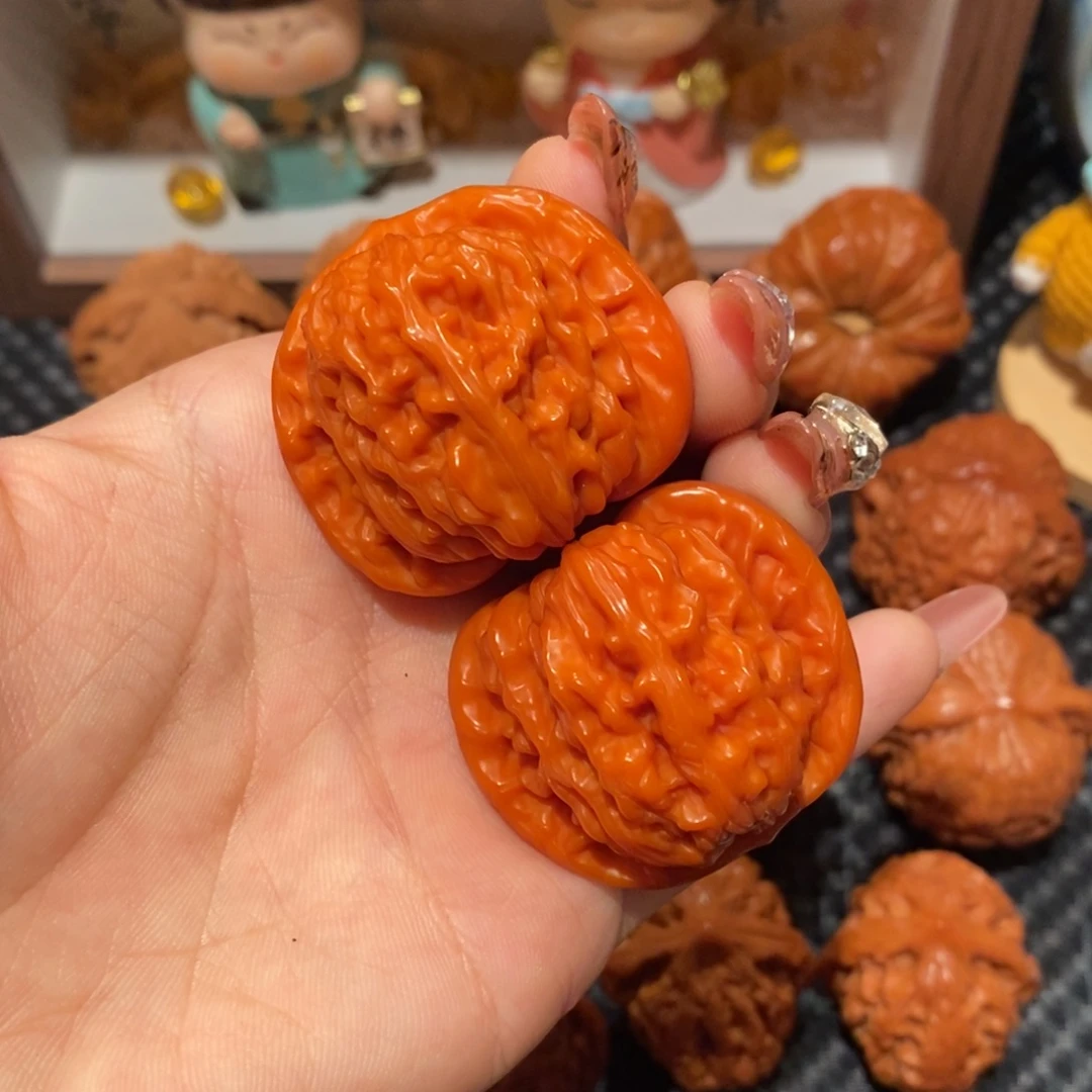 桃核吊坠38.8玉化四座楼，0975