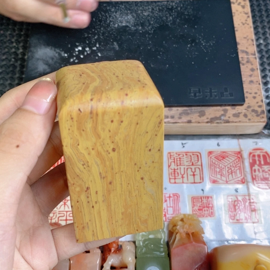 左***门巴林石印石成品正章书法用品