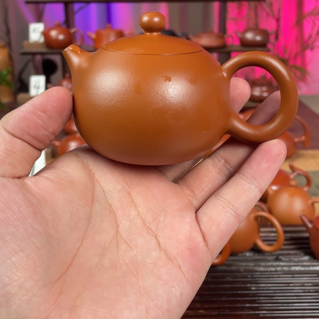 林***)茶壶紫砂精工西施130cc
