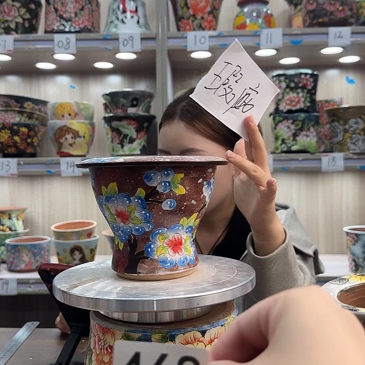 紫砂花盆瑕疵瑕疵468