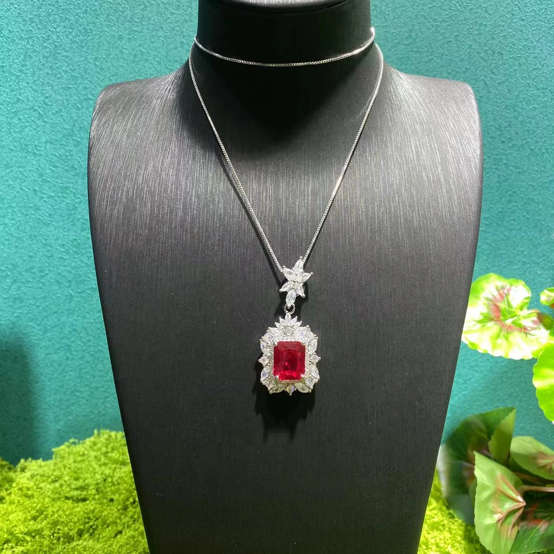 【吴总专属】精美时尚红宝石吊坠