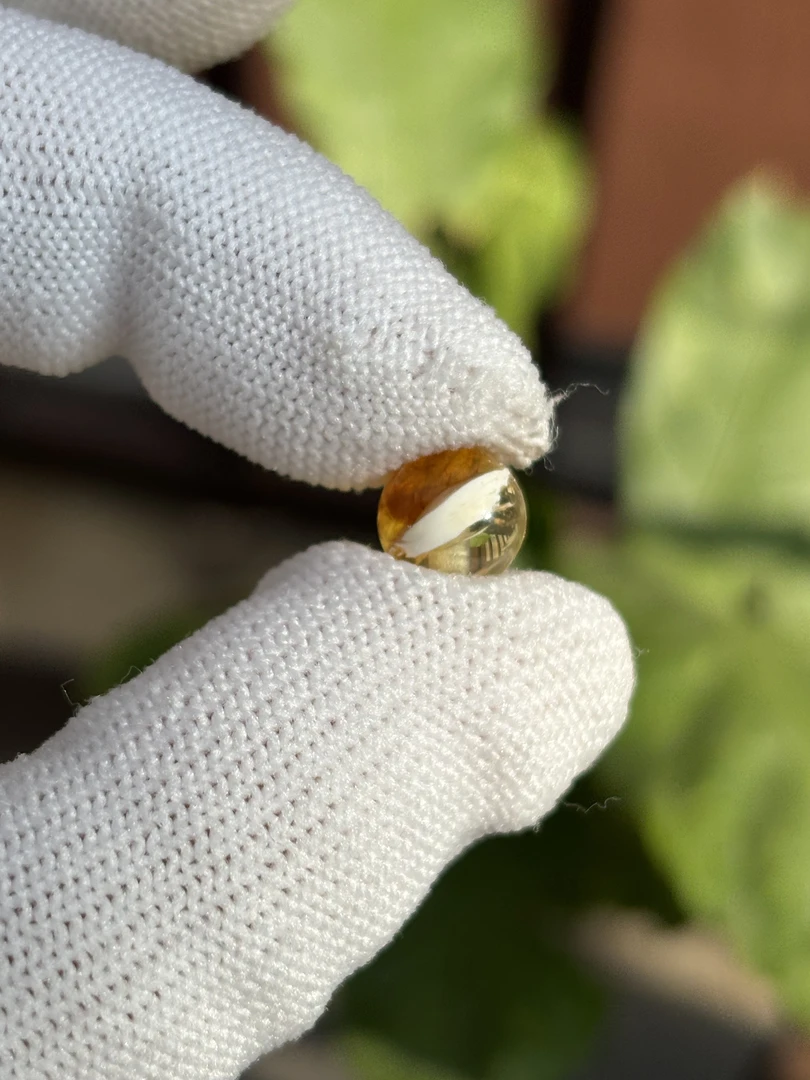 5176天然蜜蜡琥珀圆珠8.7mm