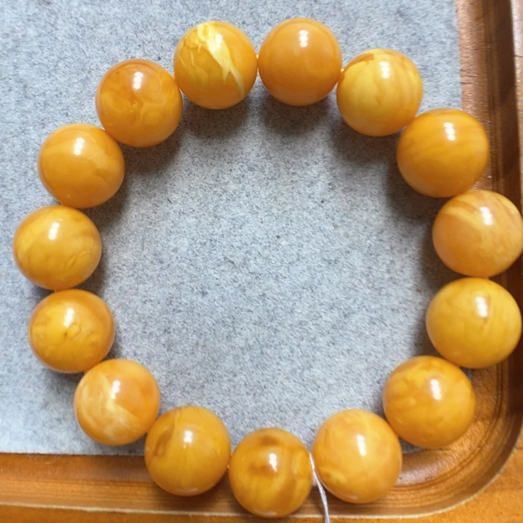 蜜蜡手串未镶嵌蜜蜡手串