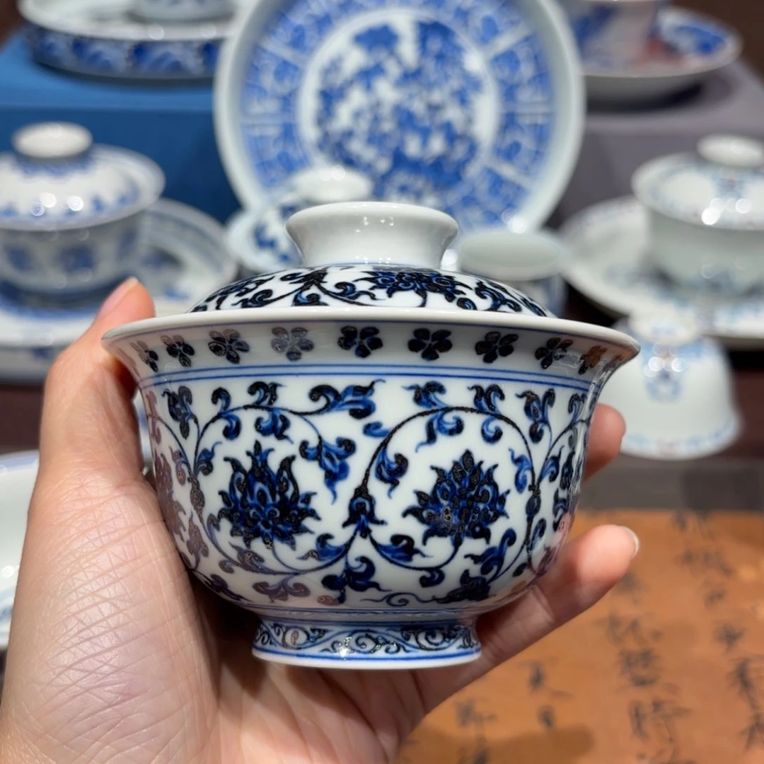 瓷片景德镇纯手工手绘