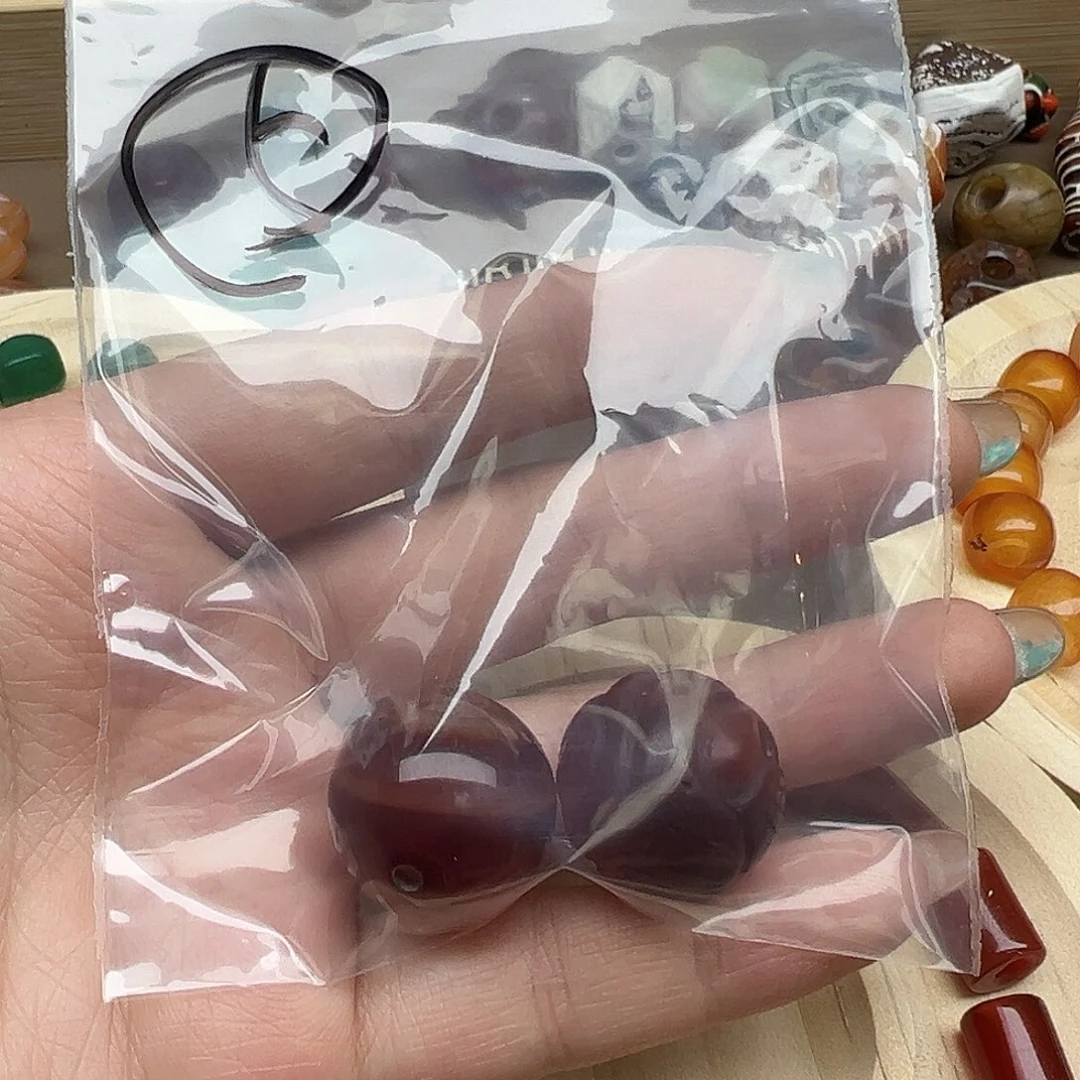狮***生玛瑙/玉髓合金珠宝半成品