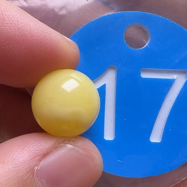 未镶嵌蜜蜡裸石冰线12.2m m