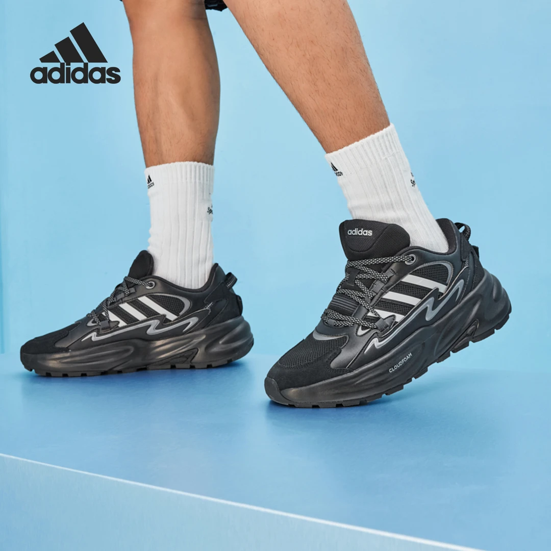 Adidas/阿迪达斯正品OZWAVE SURGE男女耐磨休闲老爹鞋JR3184