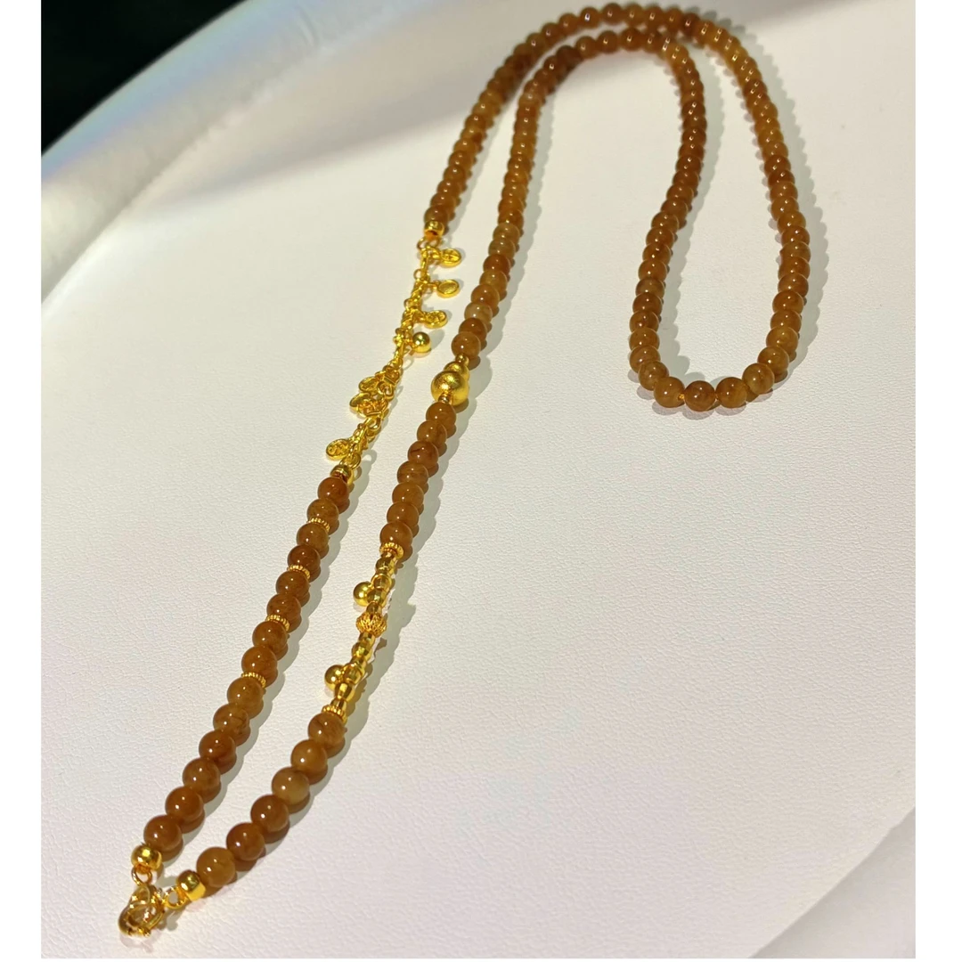 和田玉糖玉葫芦项链 2427 多样性发其一