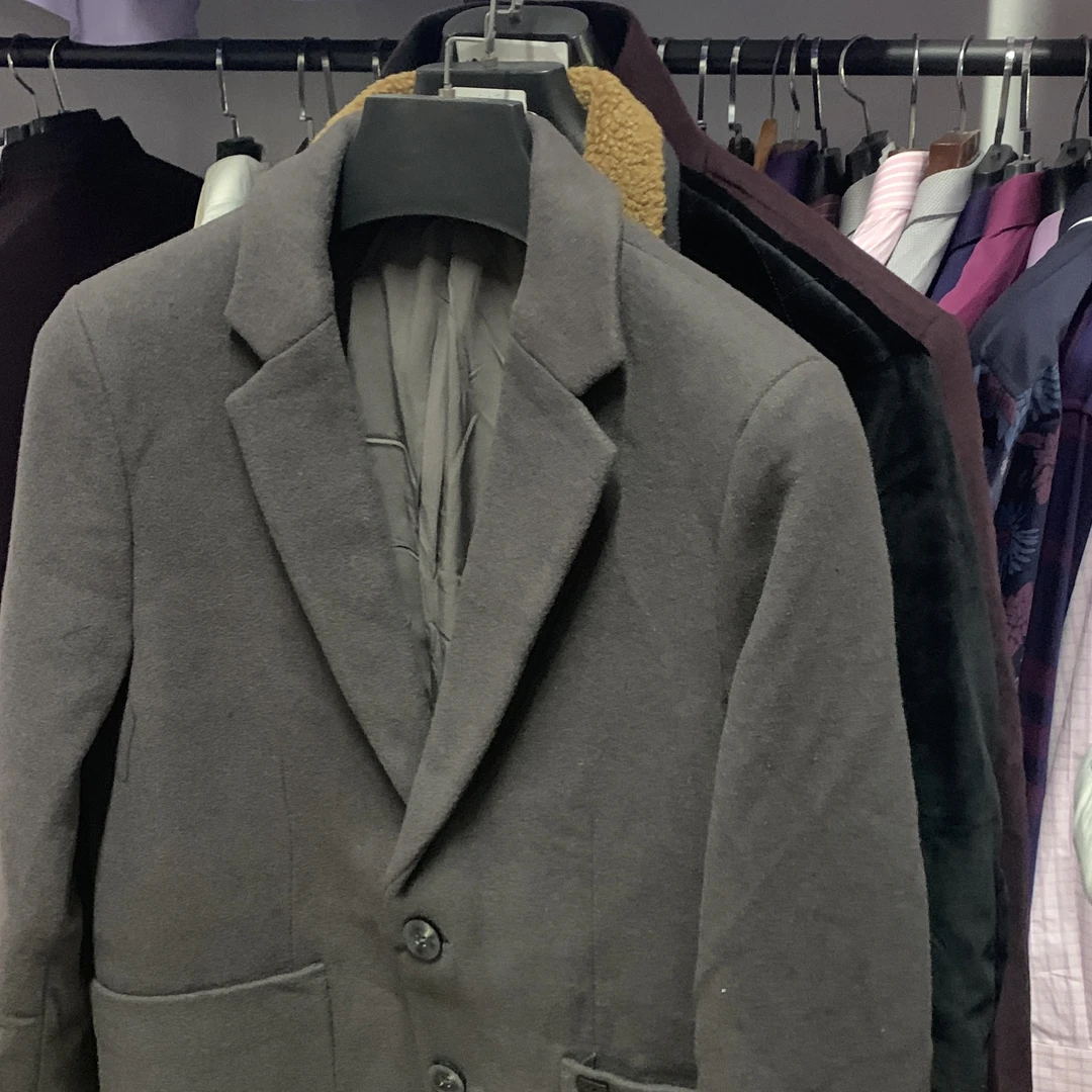 E101-300【直播链接】高定默认微瑕毛呢大衣男士上衣