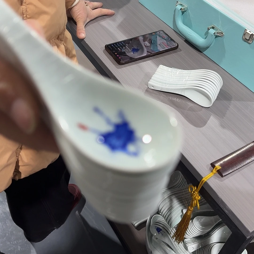 手绘小汤勺不退不换10个三级