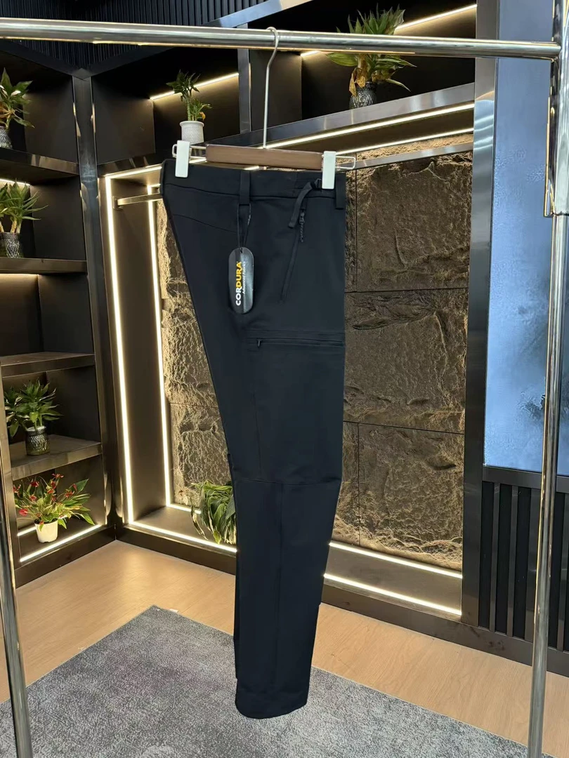 工装裤男中腰冬季长裤防风休闲裤秋冬运动速干裤男裤