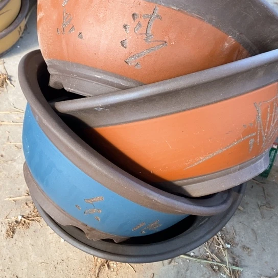 紫砂花盆100-4。32/14